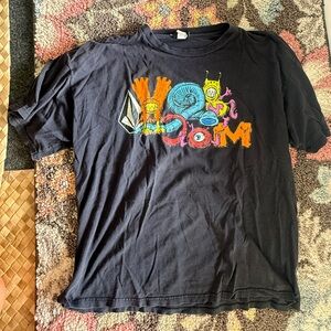 Vintage Volcom Black Graphic Shirt